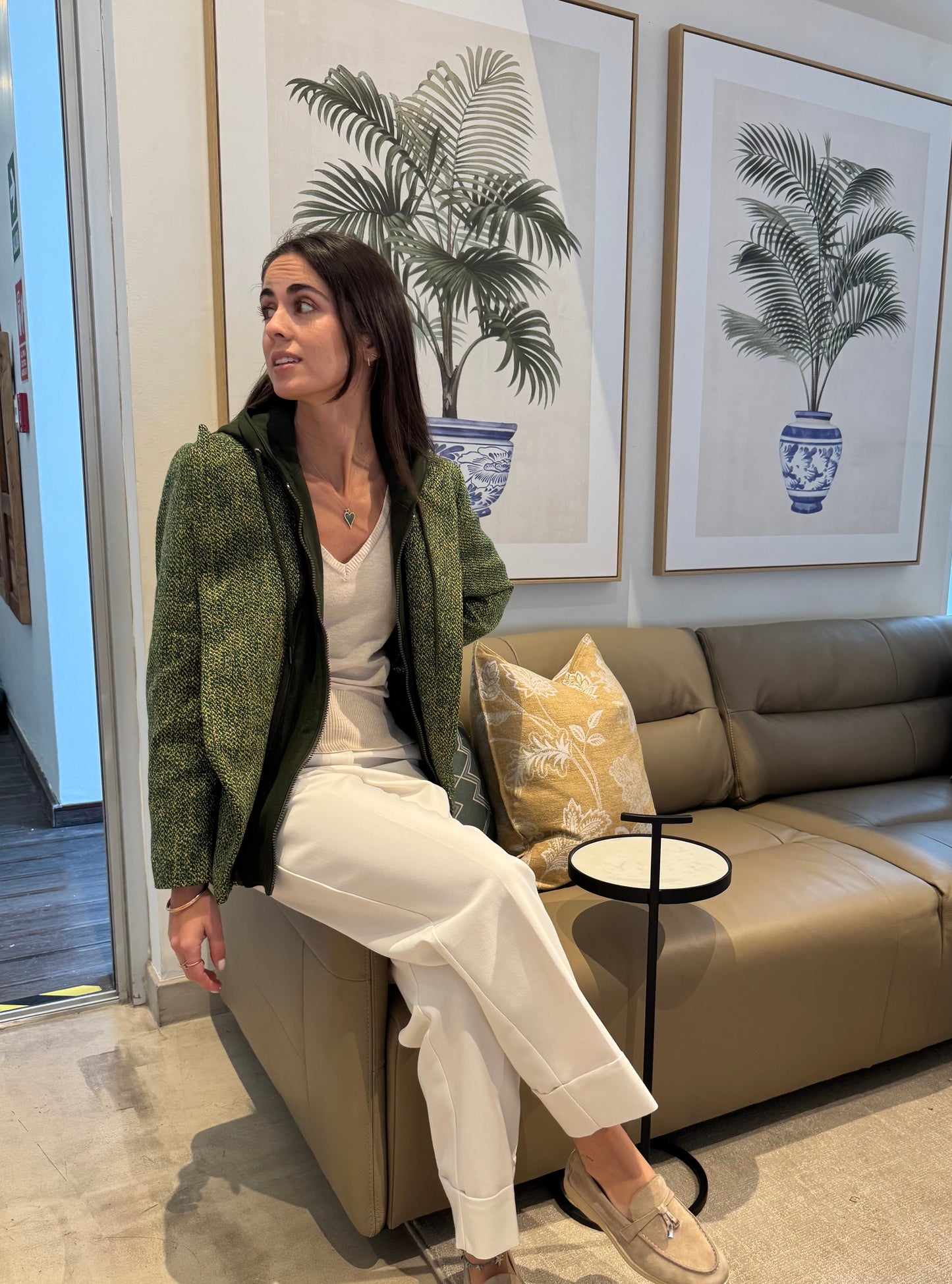 Blazer Mila Verde - Talla M