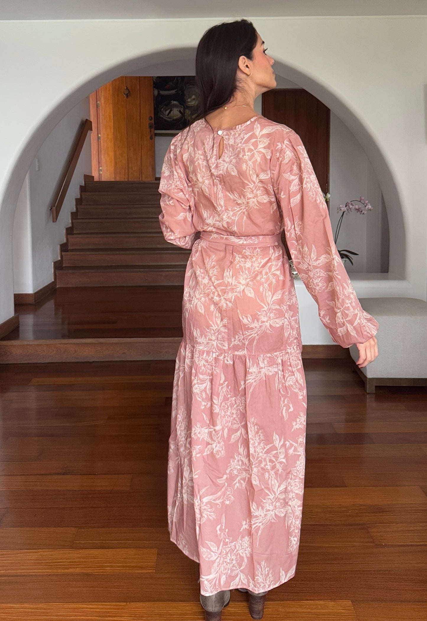 Vestido Bianca Palo Rosa