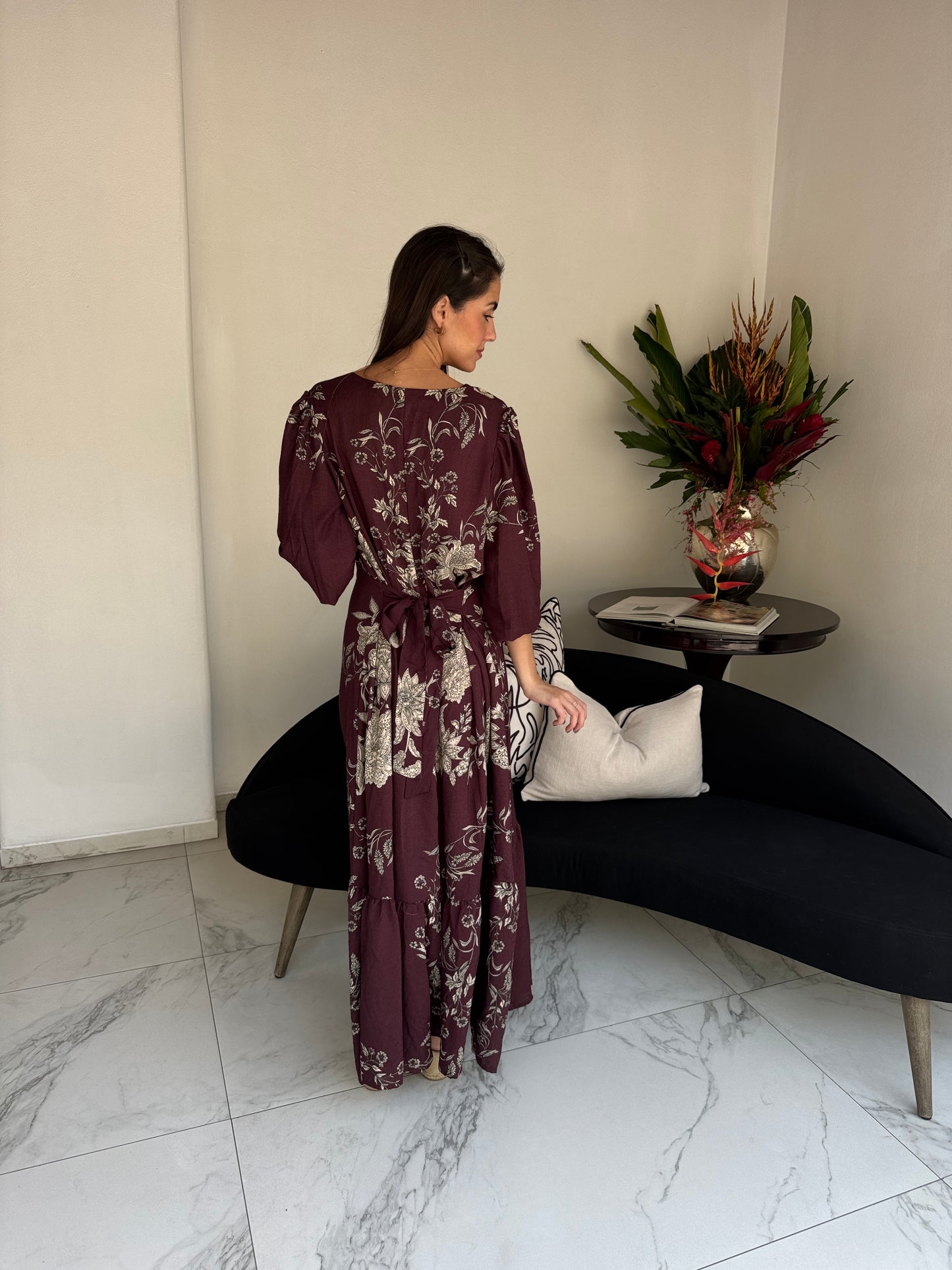 Vestido Sofía Morado - Edición Limitada
