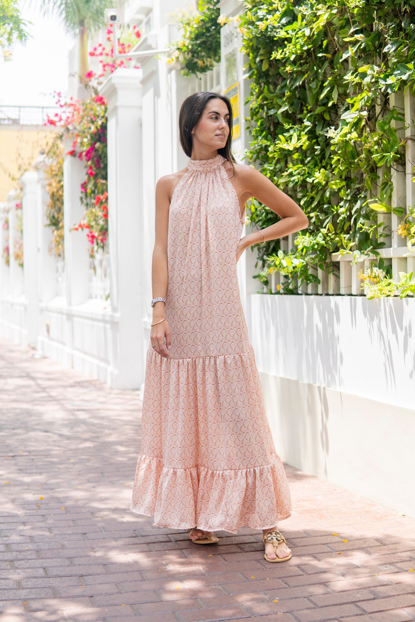 Vestido Andrea Rosado
