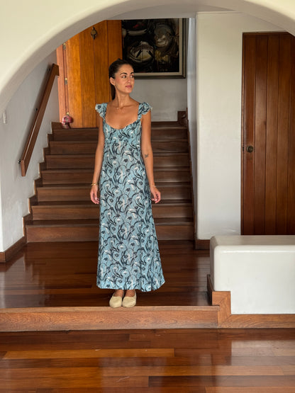 Vestido Mila Celeste