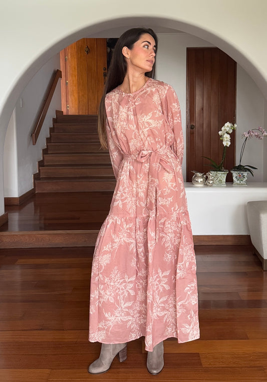 Vestido Bianca Palo Rosa