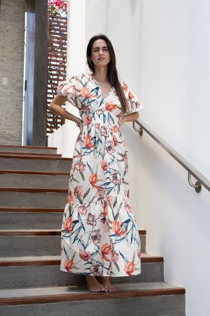 Vestido Lore Tulipanes