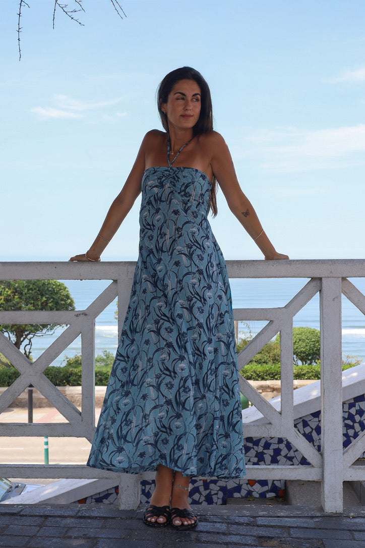 Vestido Angelina Celeste