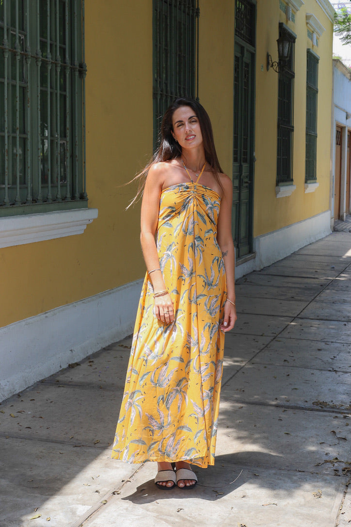 Vestido Angelina Amarillo