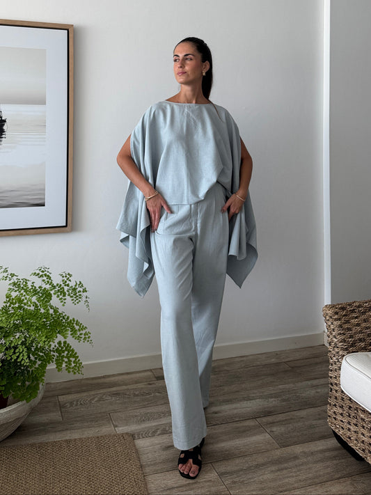 Set Capa Lino Baby Blue