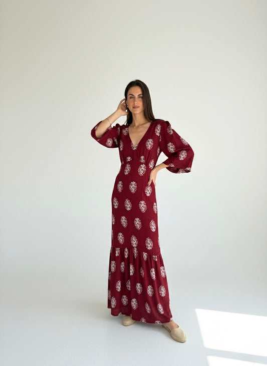 Vestido Sofía Rojo - Edición Limitada