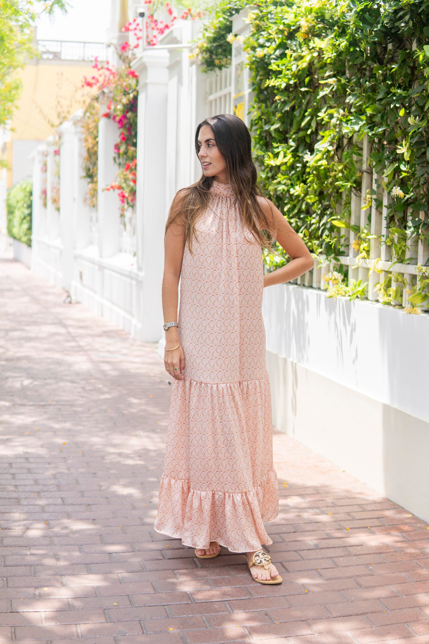 Vestido Andrea Rosado