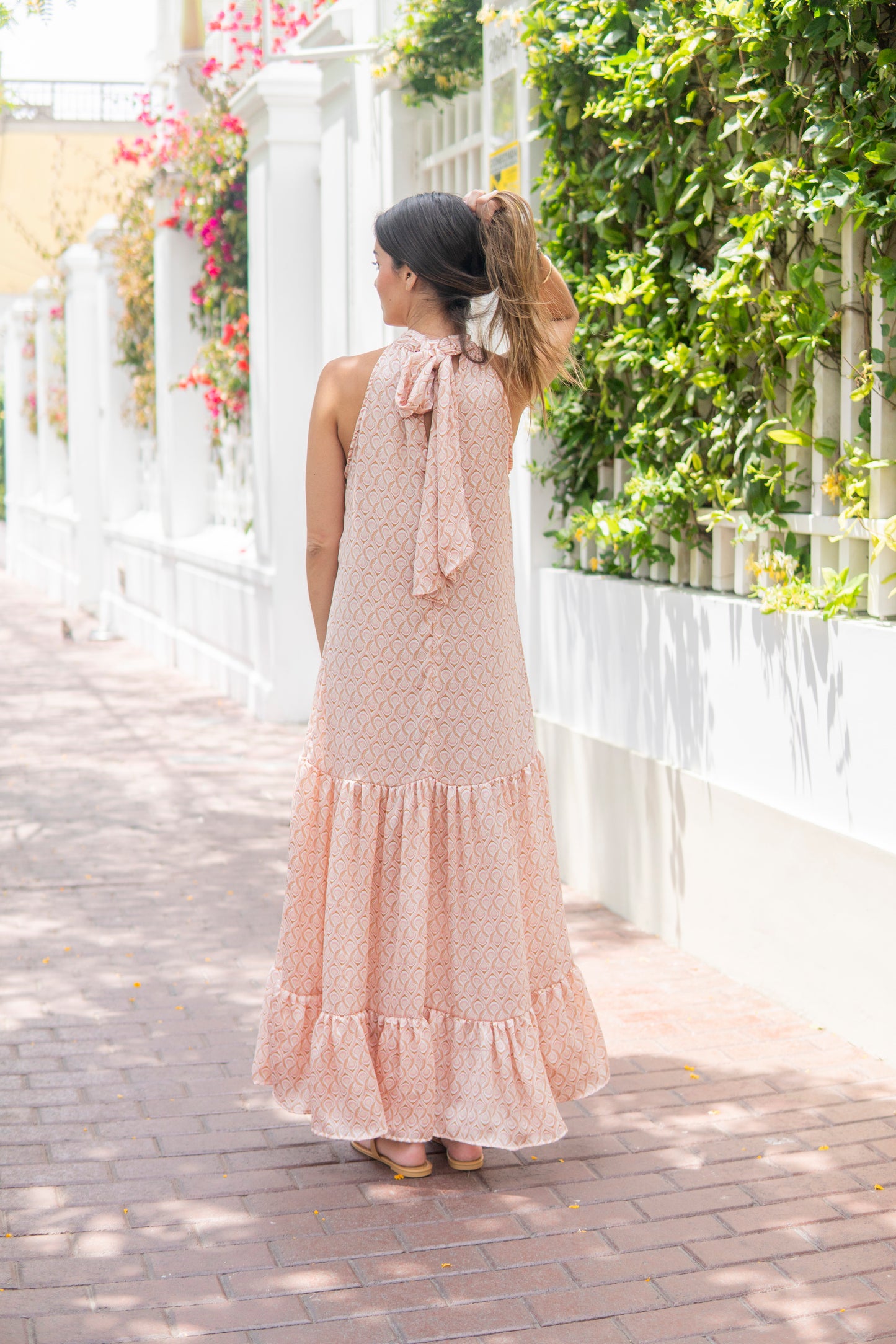 Vestido Andrea Rosado