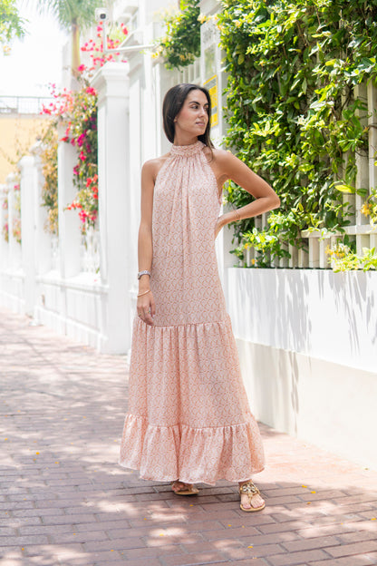 Vestido Andrea Rosado
