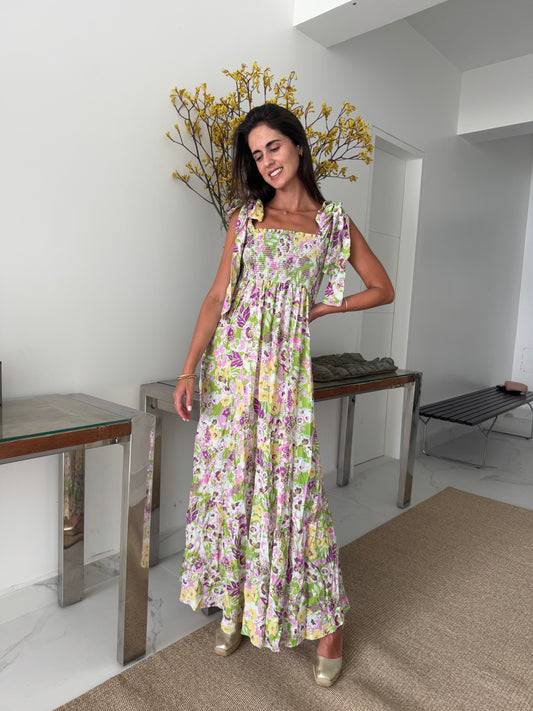 Vestido Isabella Fucsia