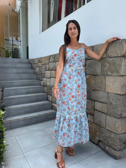 Vestido Arantxa Celeste