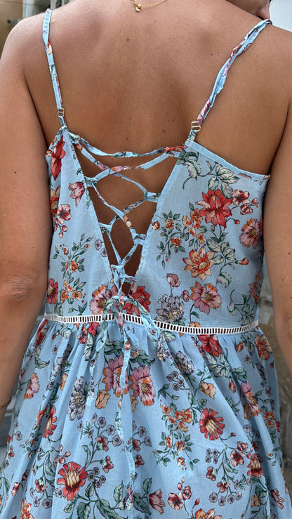 Vestido Arantxa Celeste