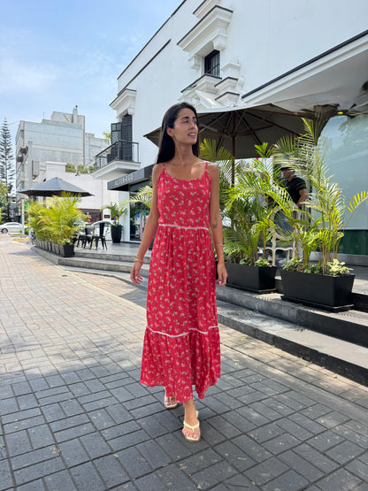 Vestido Arantxa Rojo
