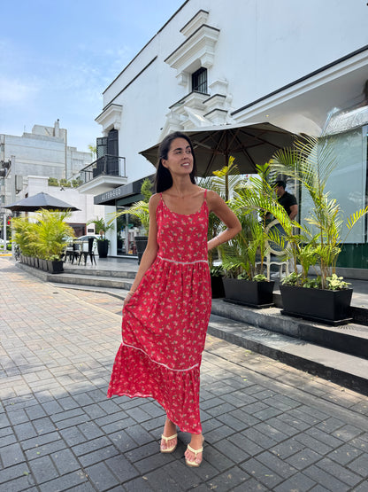 Vestido Arantxa Rojo