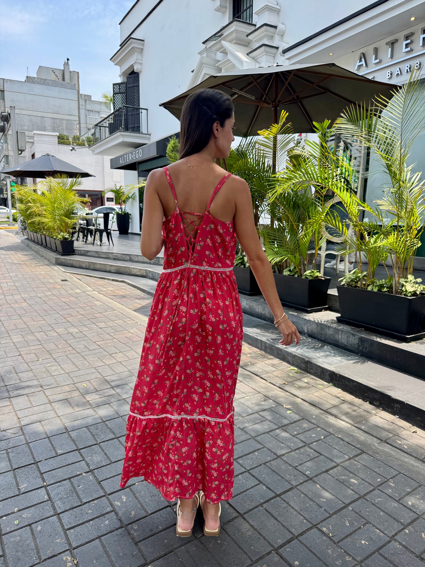 Vestido Arantxa Rojo