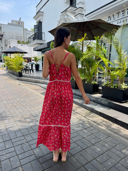 Vestido Arantxa Rojo