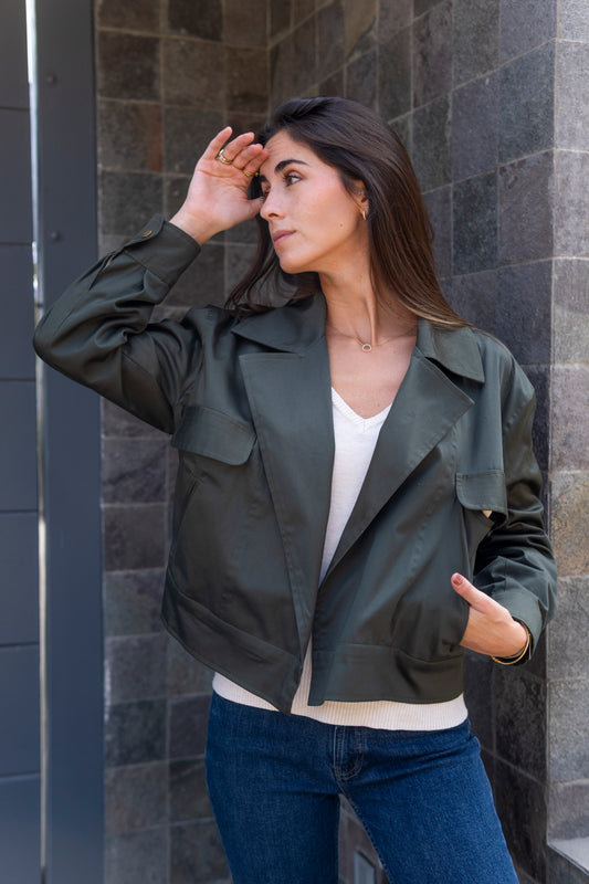 Blazer Antonia Verde Olivo