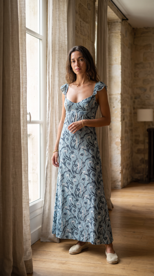Vestido Mila Celeste