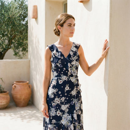 Vestido Amaia Navy Blue