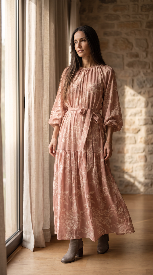 Vestido Bianca Palo Rosa